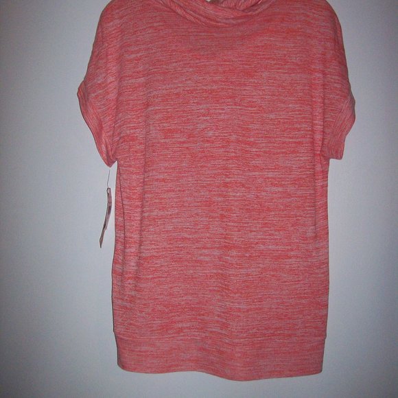 Women's Inspired Hearts Large Cowl Neck Pull Over - Picture 4 of 6